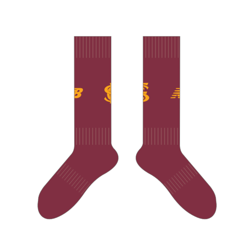 Shepparton Bears FNC | PRE-ORDER | NB Crew Sock - Maroon