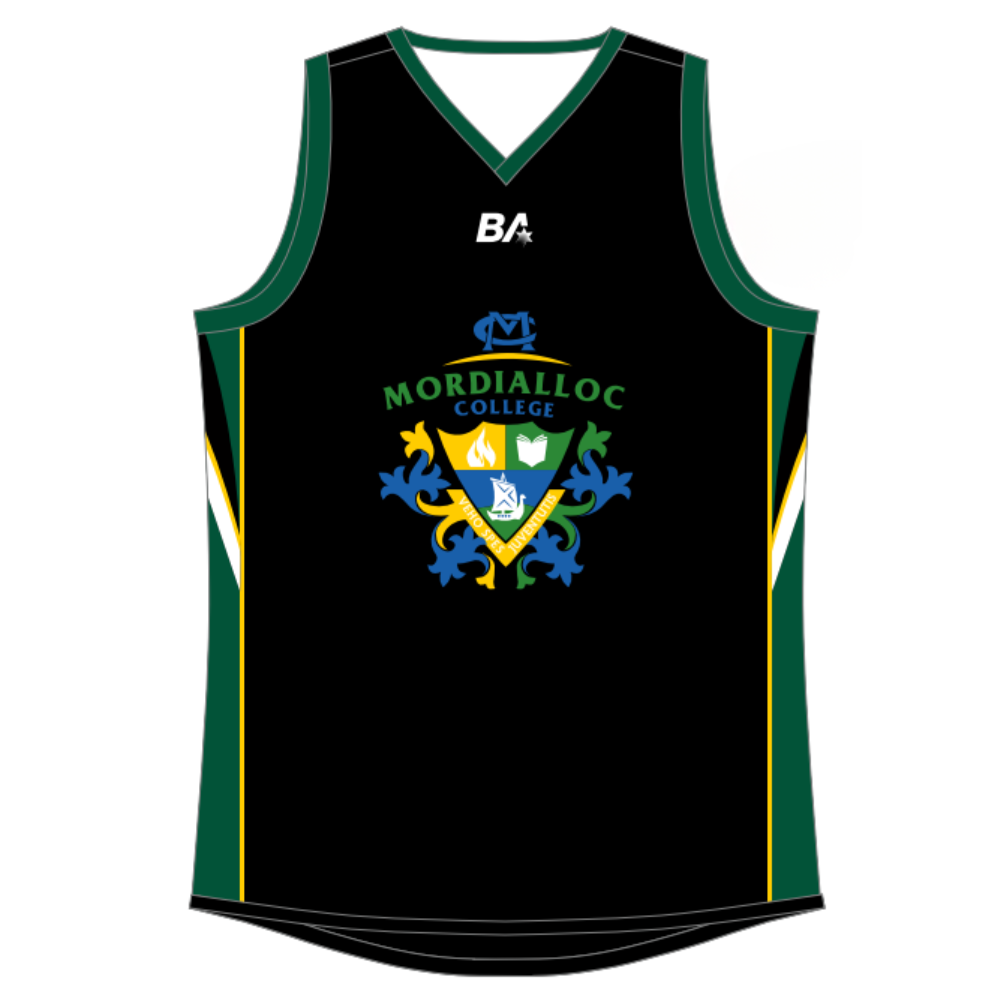 Mordialloc College | PRE-ORDER | BA Unisex Reversible Football Guernsey