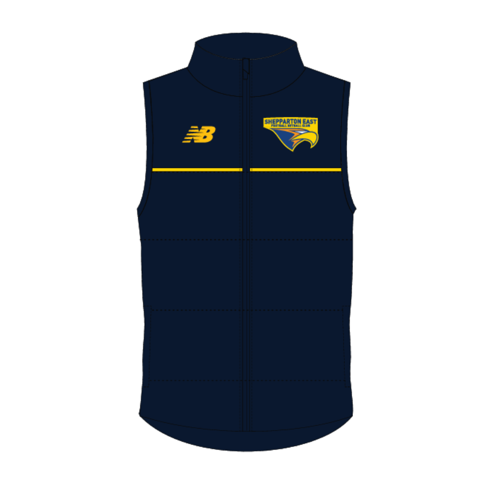 Shepparton East FNC | PRE-ORDER | NB Unisex Puffer Vest