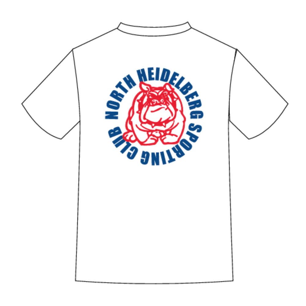 North Heidelberg Sports Club | PRE-ORDER | NB Unisex Relaxed Tee - White SS