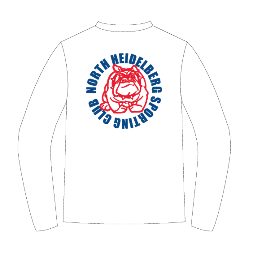 North Heidelberg Sports Club | PRE-ORDER | NB Unisex Relaxed Tee - White LS