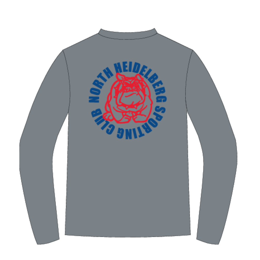 North Heidelberg Sports Club | PRE-ORDER | NB Unisex Relaxed Tee - Grey LS