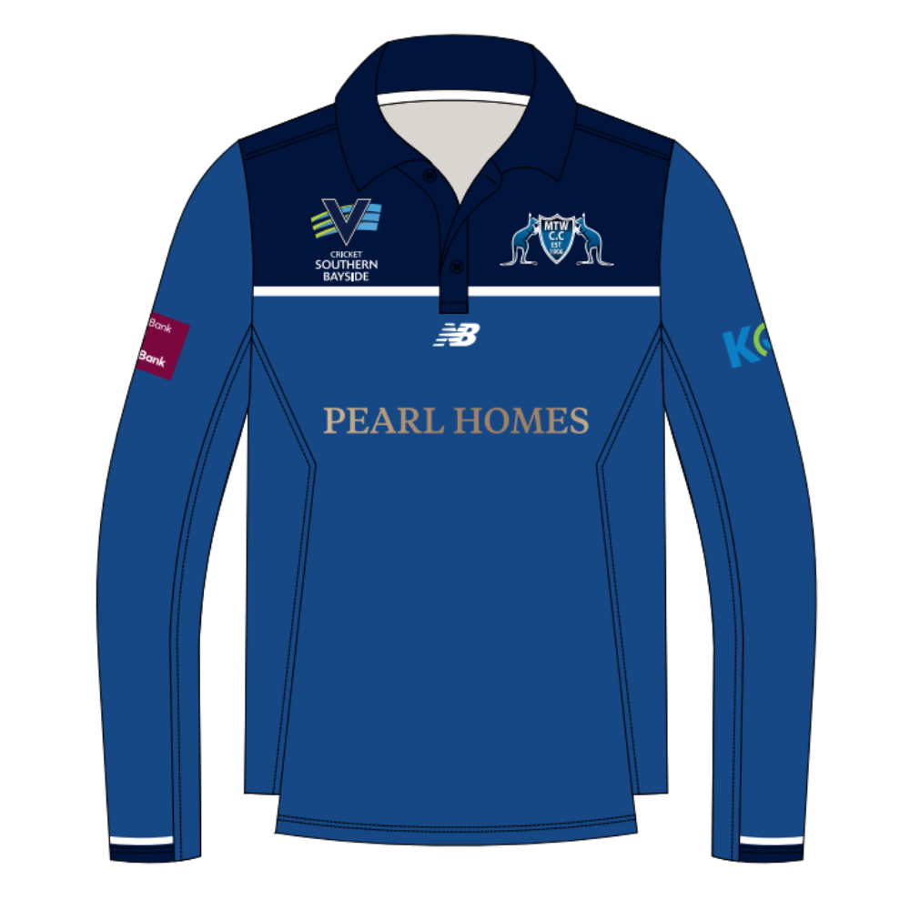 Mount Waverley Cricket Club | PRE-ORDER | NB Women's Cricket Polo - Long Sleeve