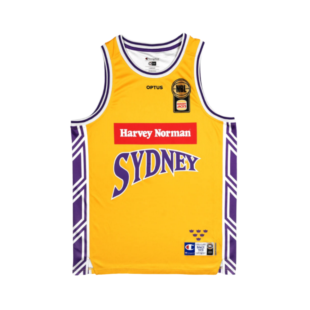 Sydney Kings | 26/27 Alternate On Court Jersey - Yellow