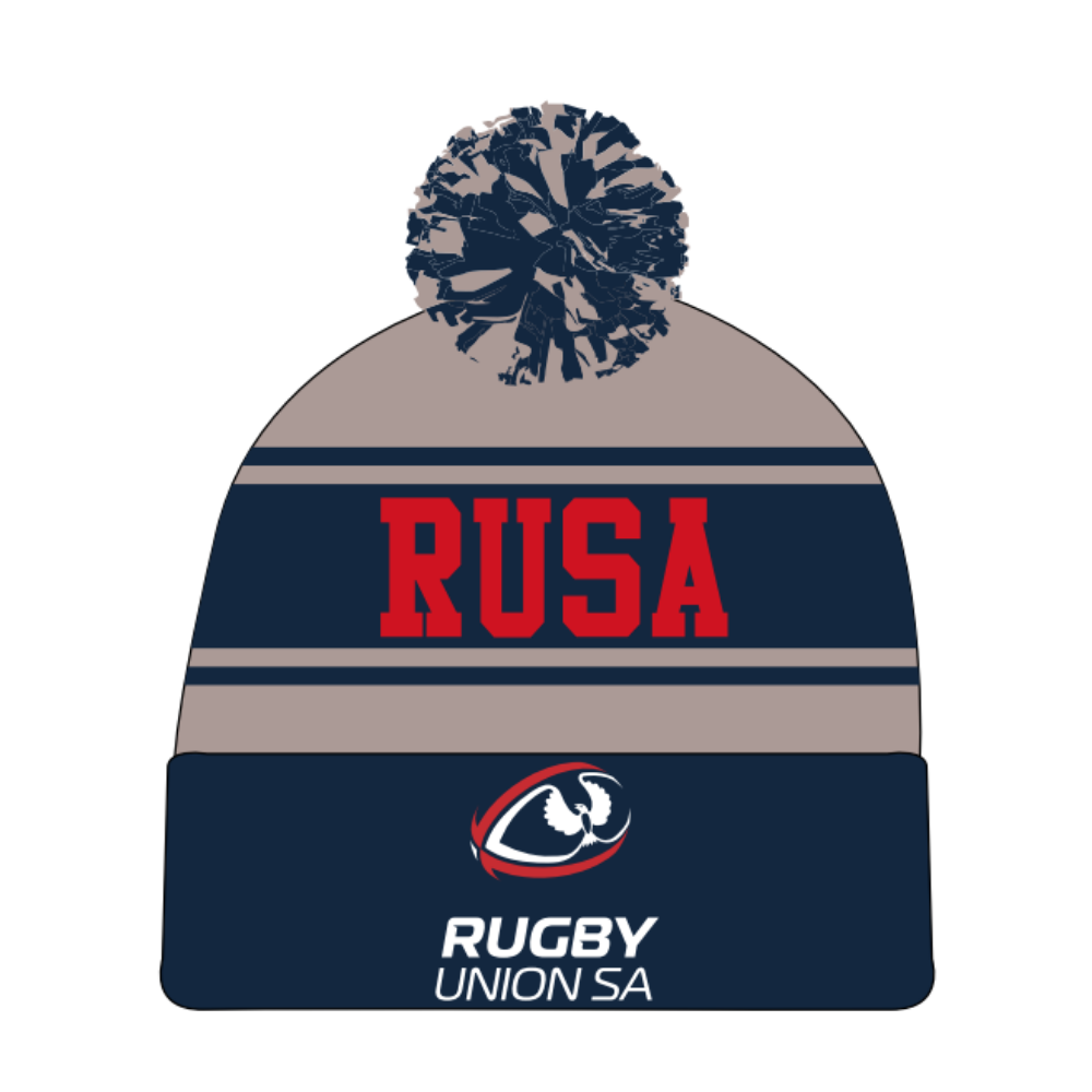 Rugby Union SA | Custom Pom Pom Beanie