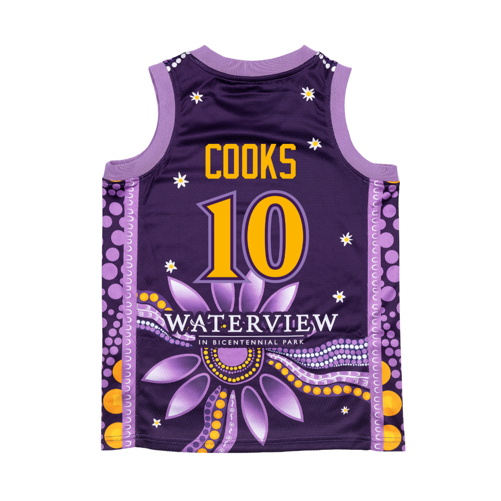 Sydney Kings | Youth Indigenous Round Neck Jersey - COOKS