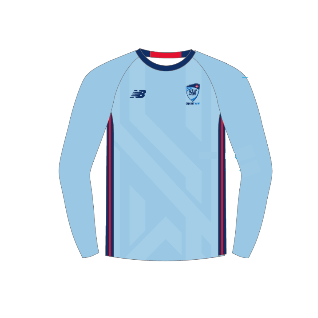 Cricket NSW - STAFF | PRE-ORDER | Training LS Tee - Unisex