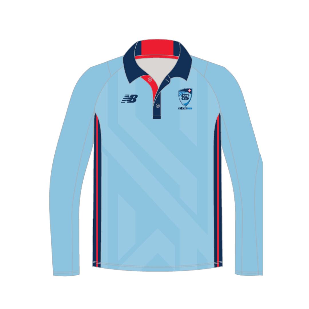 Cricket NSW - STAFF | PRE-ORDER | Training Polo LS - Unisex