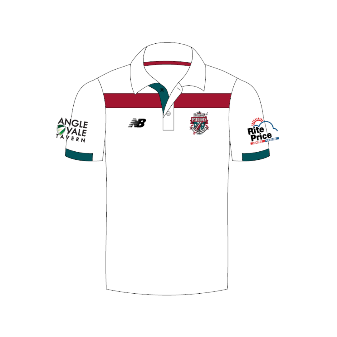 Playford City SC | PRE-ORDER | Unisex Polo Shirt - White