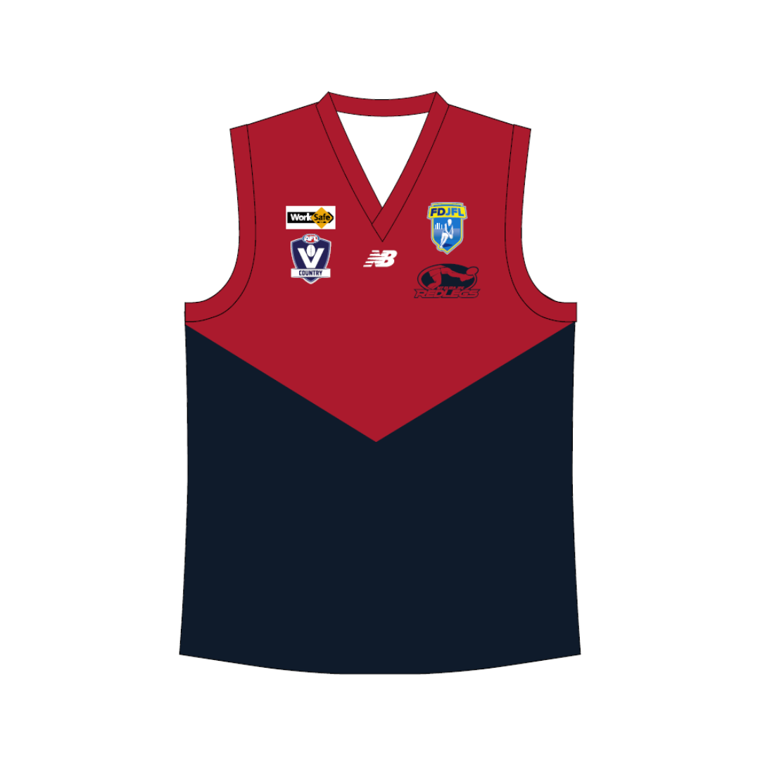 Mt Eliza JFC | PRE-ORDER | Women's Short Sleeve Reversible Jumper