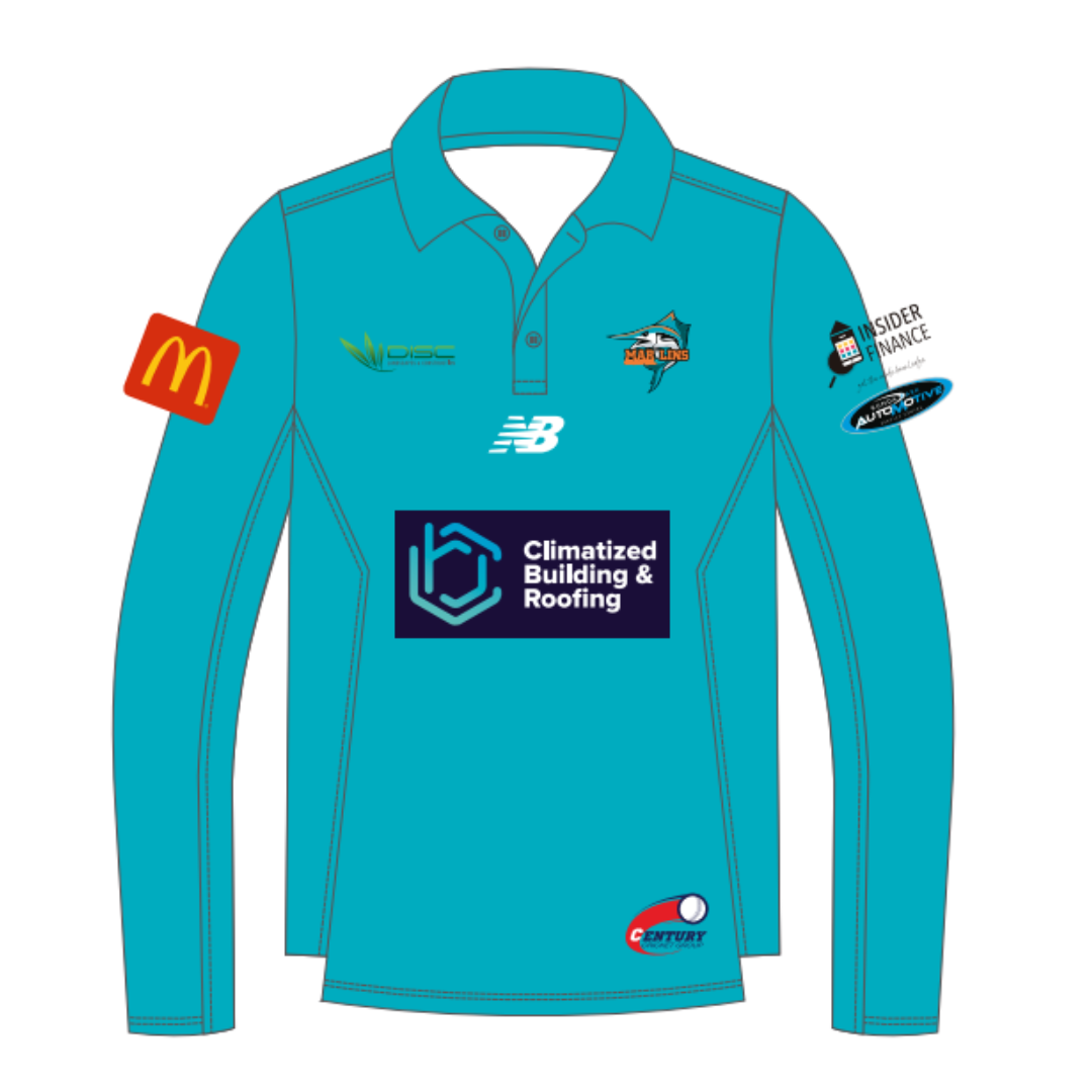 Coastal Marlins PREORDER Players Polo LS Womens Belgravia