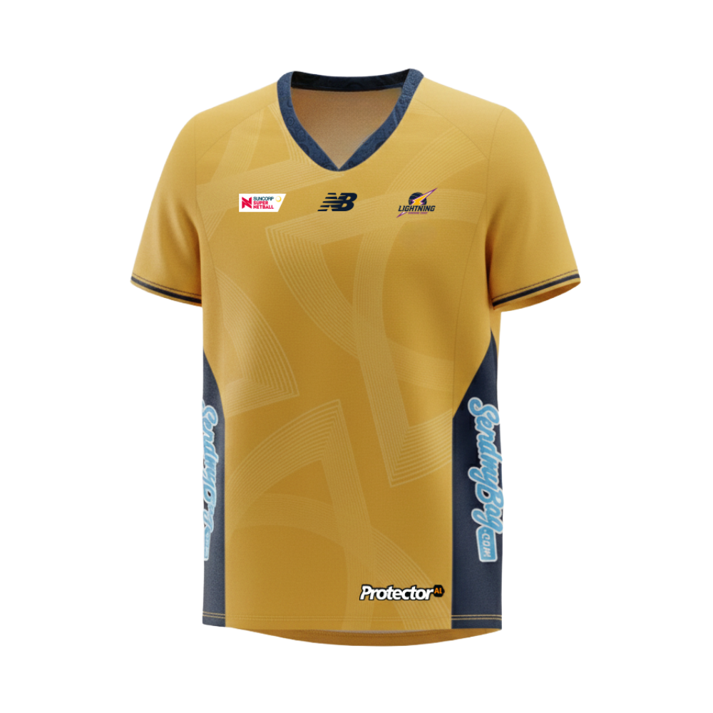 Sunshine Coast Lightning | NB Captains Run Warm Up Tee 2026 - Womens