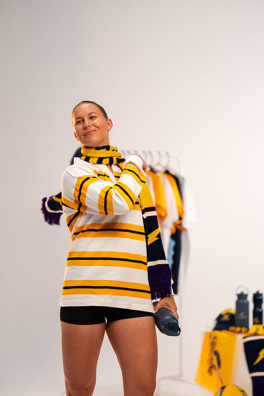 Sunshine Coast Lightning | Lightning Knit Scarf