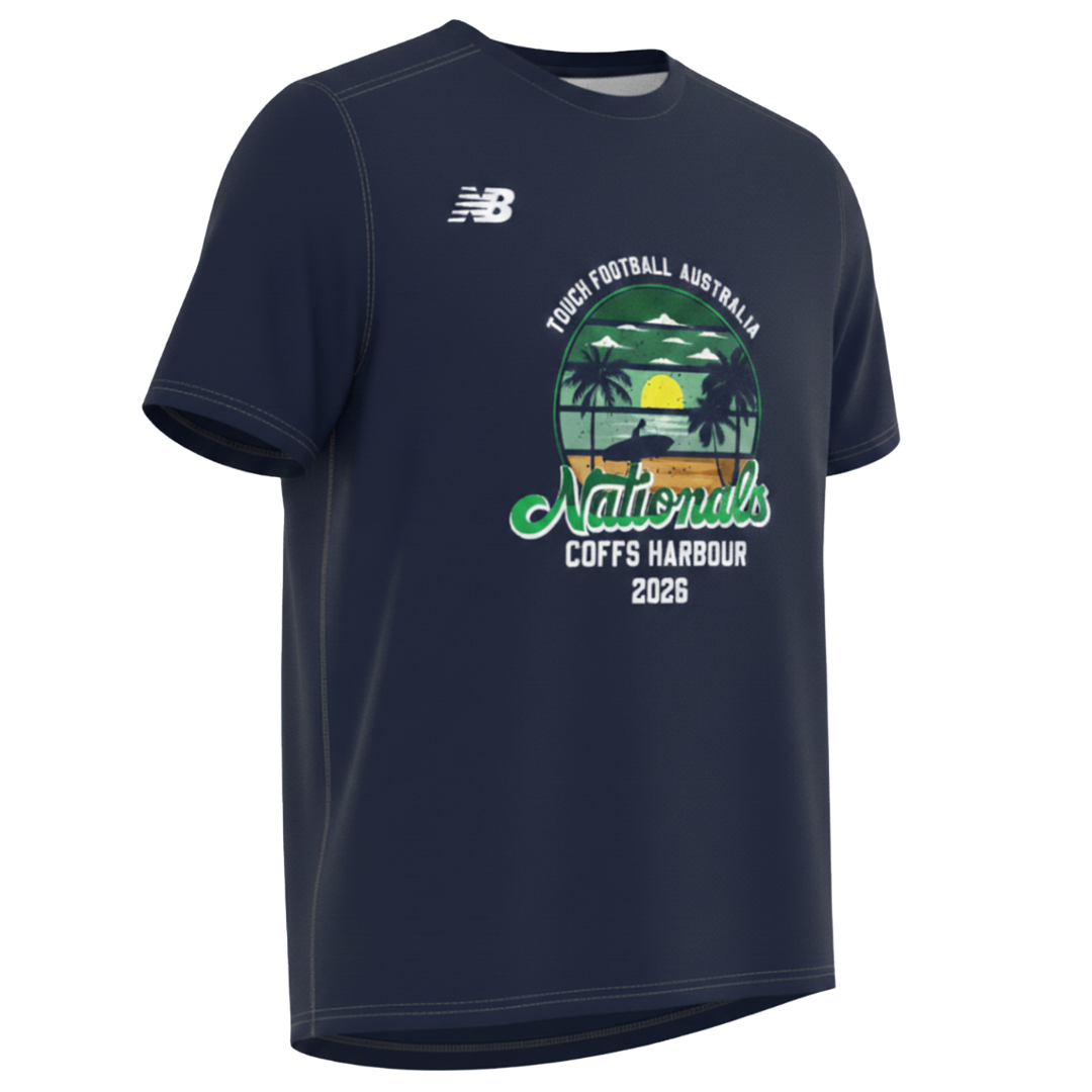 Touch Football Australia | NB Nationals Sports Tee - NTL