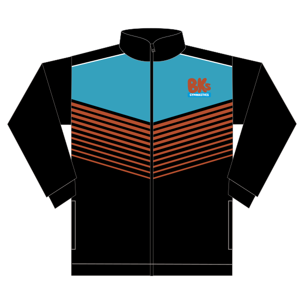 Belgravia Apparel | Sports AU-BK Gymnastics Comp | PRE-ORDER | Gymstar Track Jacket-BK Kids Comp Range