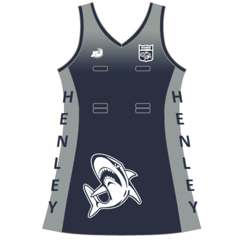 Belgravia Apparel | Sports AU-Henley Sharks FNC | Netball A-Line Dress-Henley Football & Netball Club