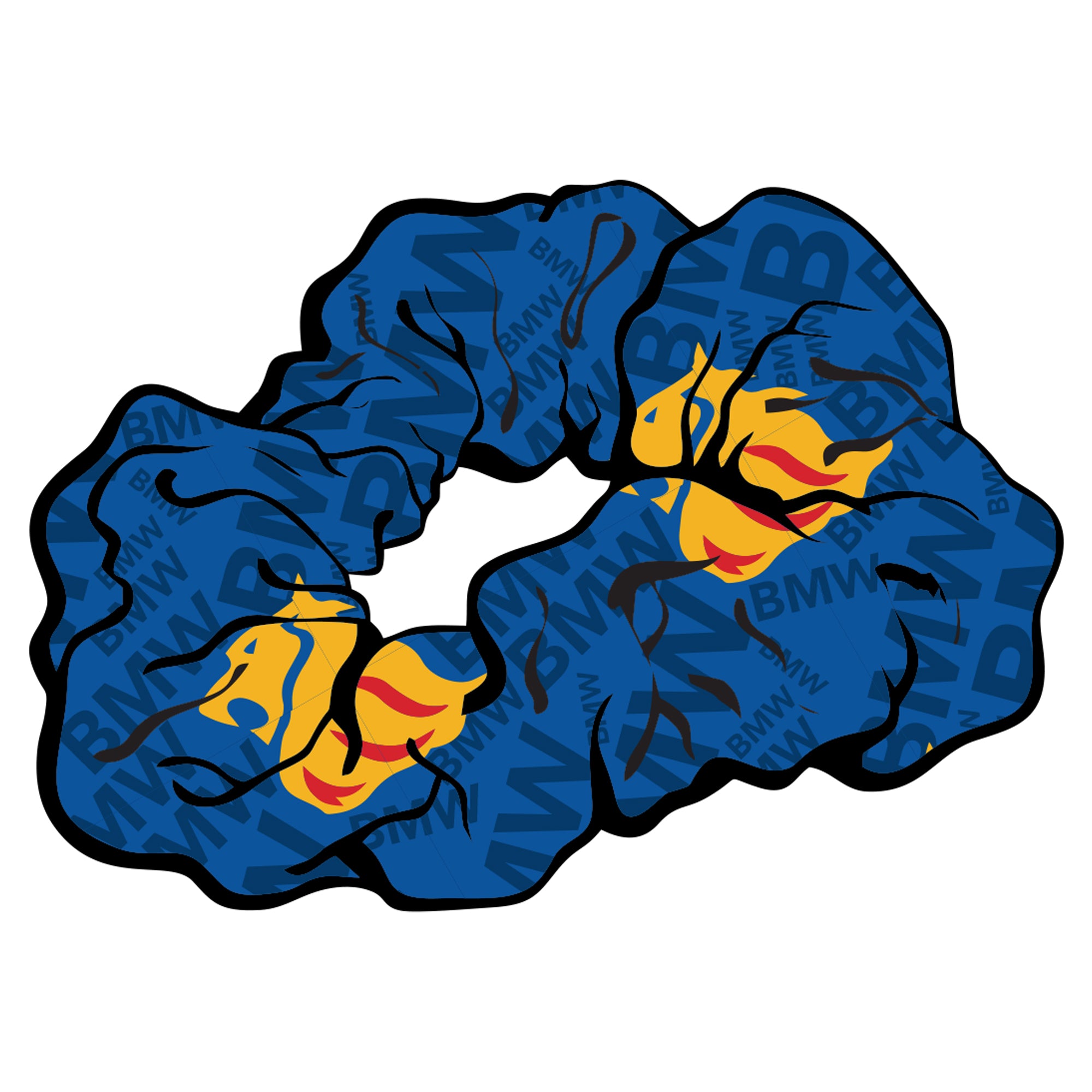 Belgravia Apparel | Sports AU-BMW FC | PRE-ORDER | Womens Scrunchie-BMW Football Club