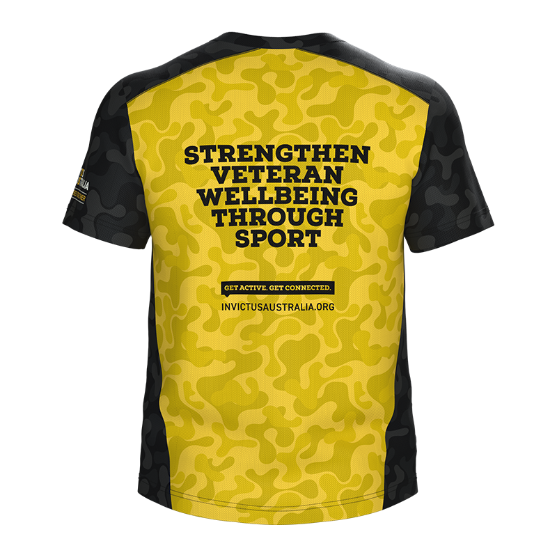 Invictus Australia Team Veteran Run Tee Belgravia Apparel Sports AU