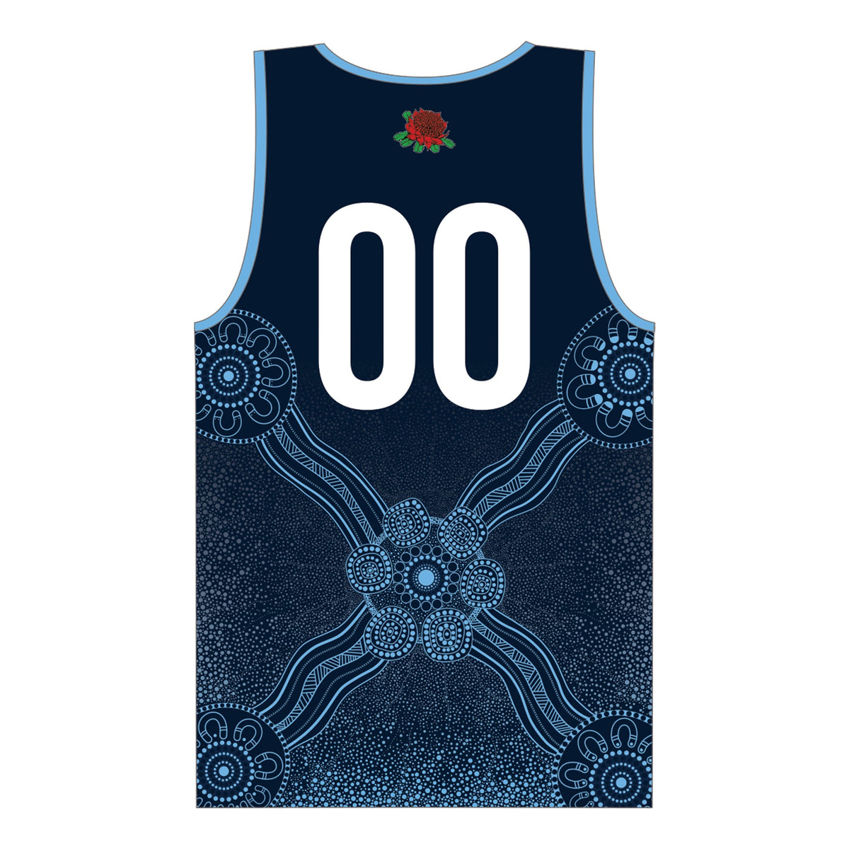 Hockey NSW - Indoor | PRE-ORDER | New Balance Playing Singlet Navy - Unisex