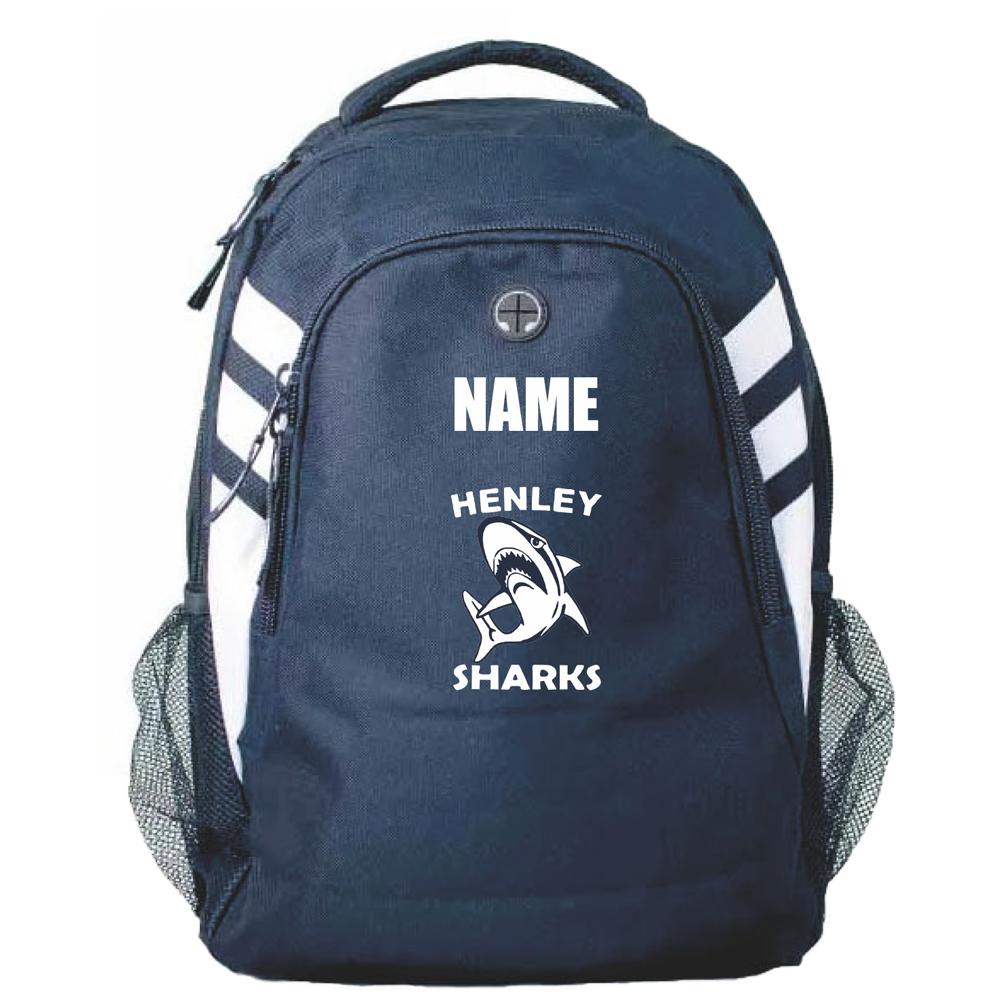 Belgravia Apparel | Sports AU-Henley Sharks FNC | Back Pack-Henley Football & Netball Club