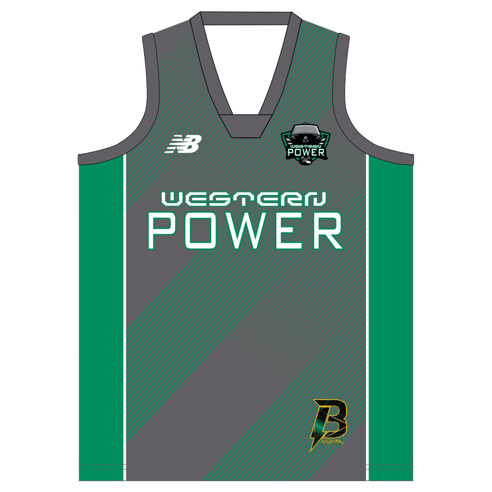 New Balance Supporters Basketball Singlet-Western Power