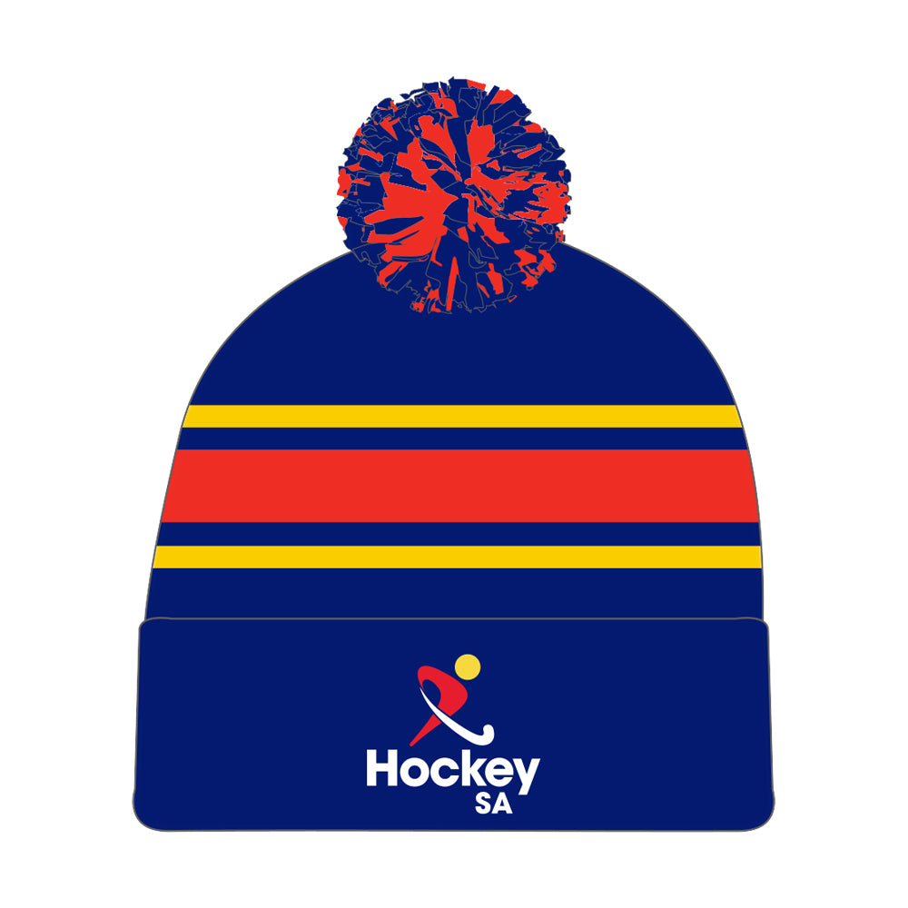 Belgravia Apparel | Sports AU-Hockey SA | PRE-ORDER | Pom Pom Beanie-Hockey SA