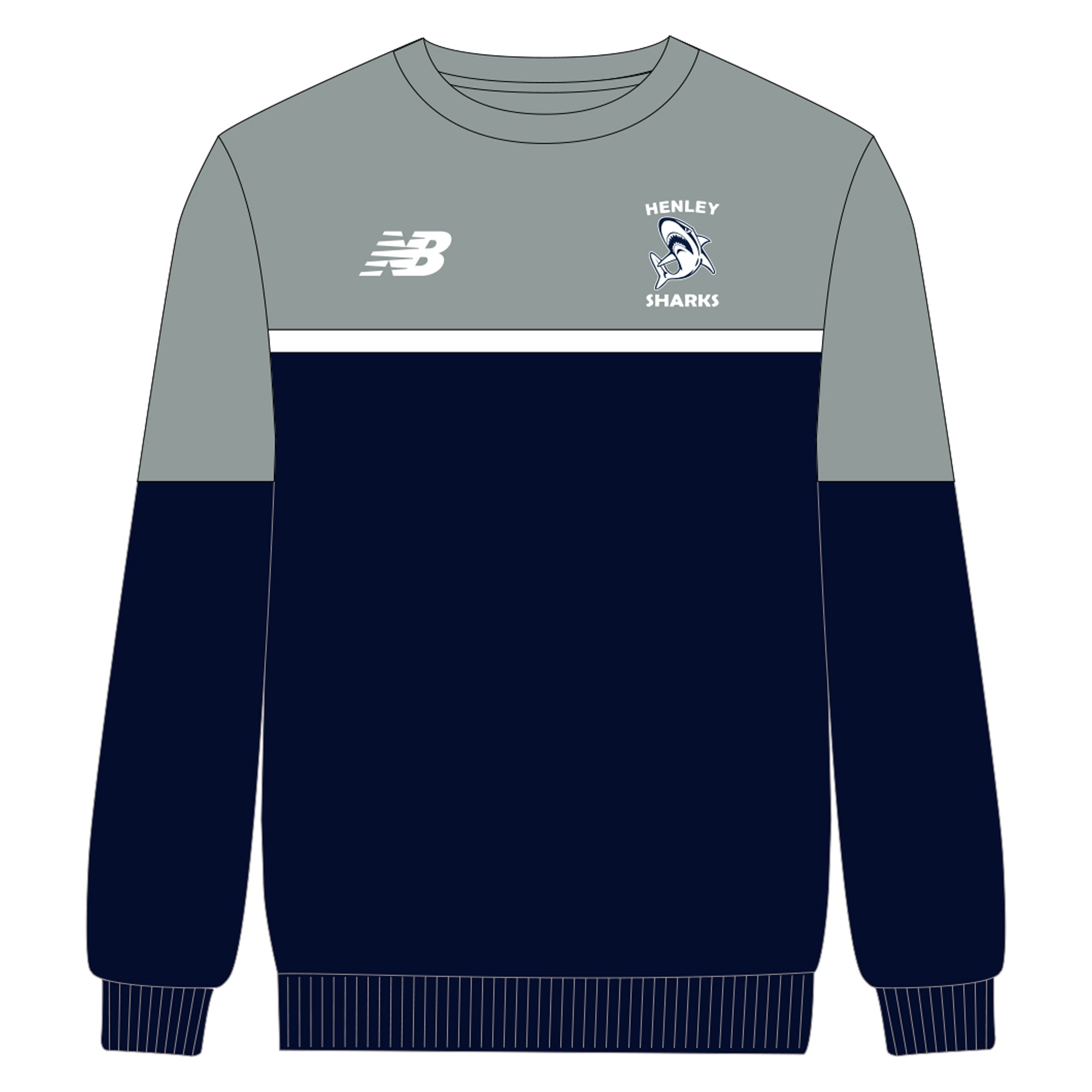 Belgravia Apparel | Sports AU-Henley Sharks FNC | New Balance Crew Neck Windcheater-Henley Football & Netball Club