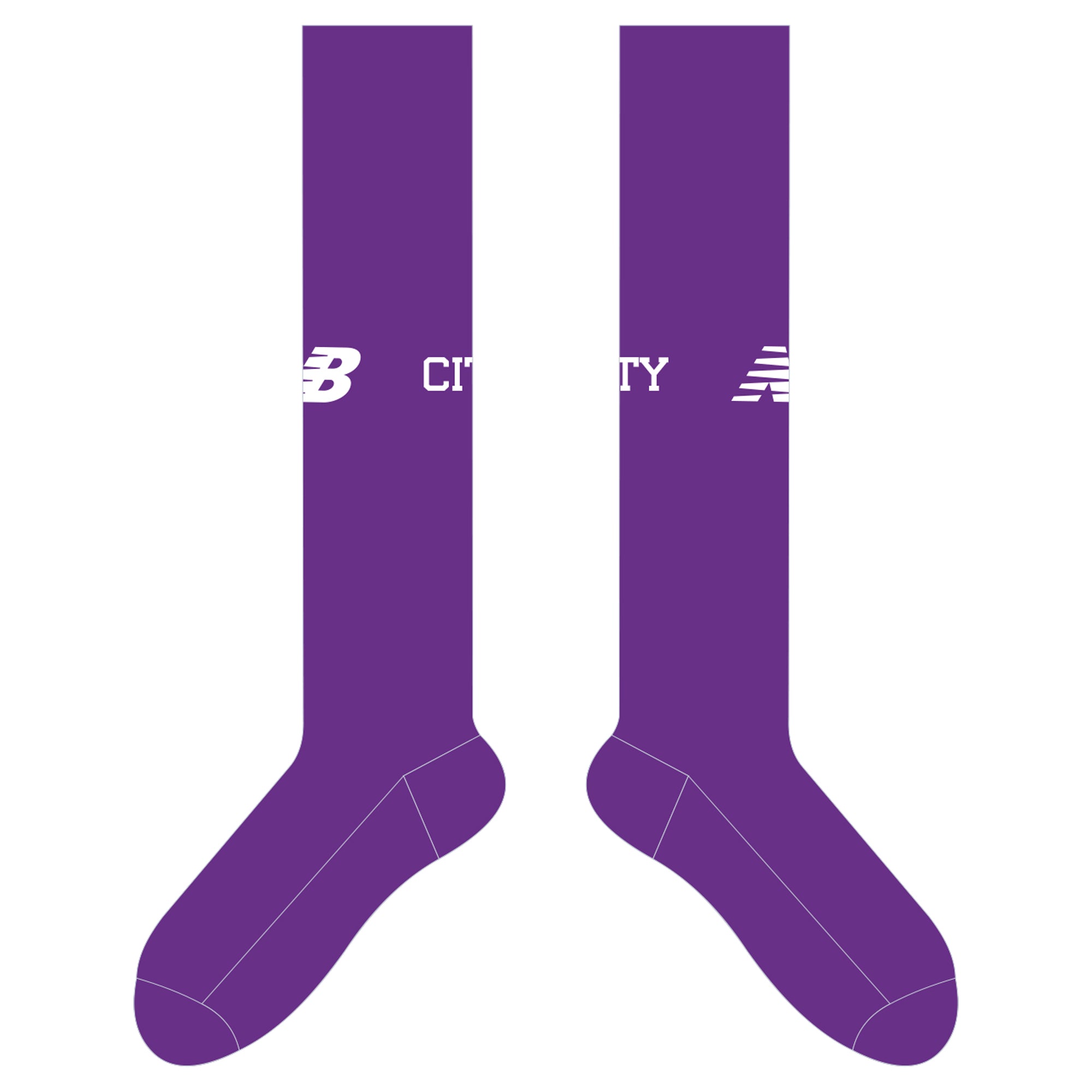 Belgravia Apparel | Sports AU-Adelaide City FC | New Balance Full length Socks - Home GK-Adelaide City Football Club
