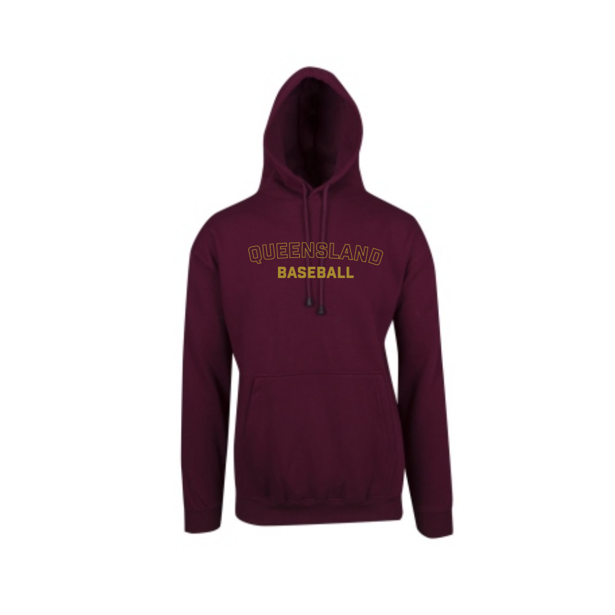 Belgravia Apparel | Sports AU-Baseball QLD | PRE-ORDER | Player - Mens Hoodie-Baseball Queensland