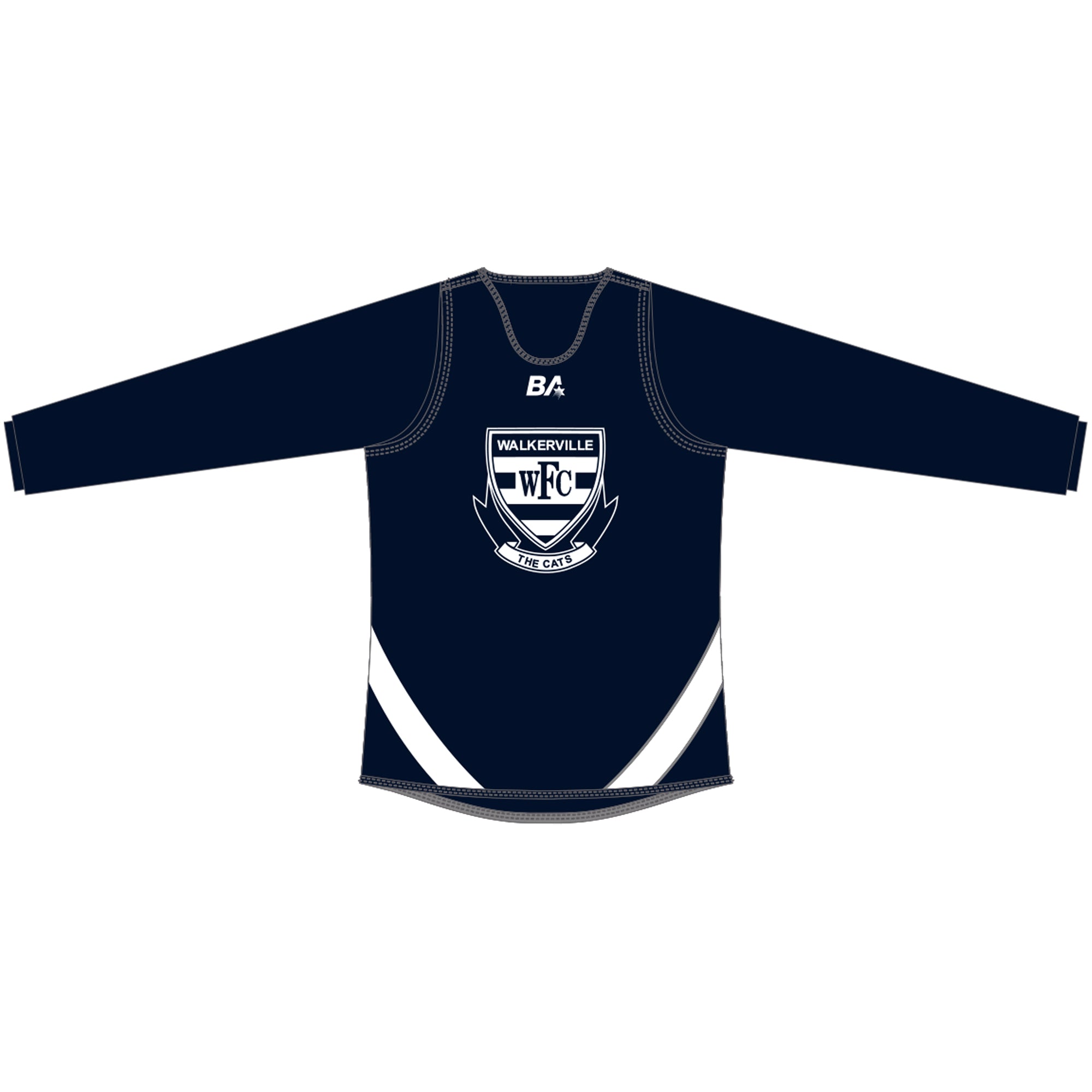 Belgravia Apparel | Sports AU-Walkerville Senior FC | Senior Reversible Guernsey - LS-Walkerville Senior Football Club