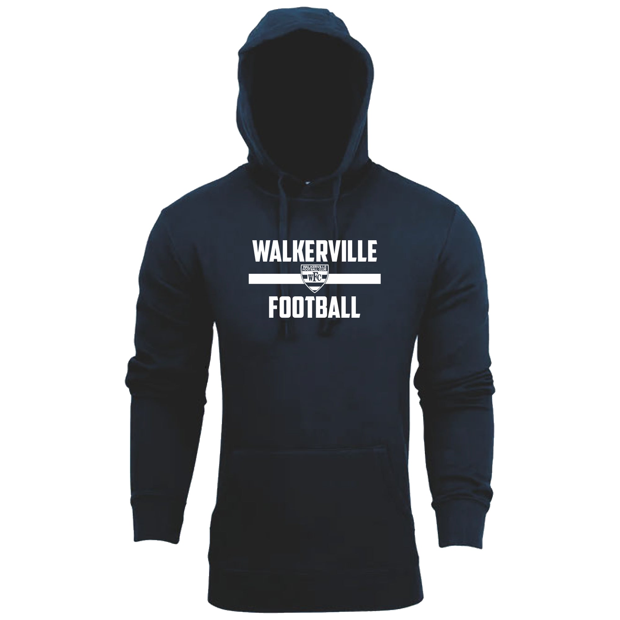 Belgravia Apparel | Sports AU-Walkerville Senior FC | Torquay Hoodie - Navy-Walkerville Senior Football Club
