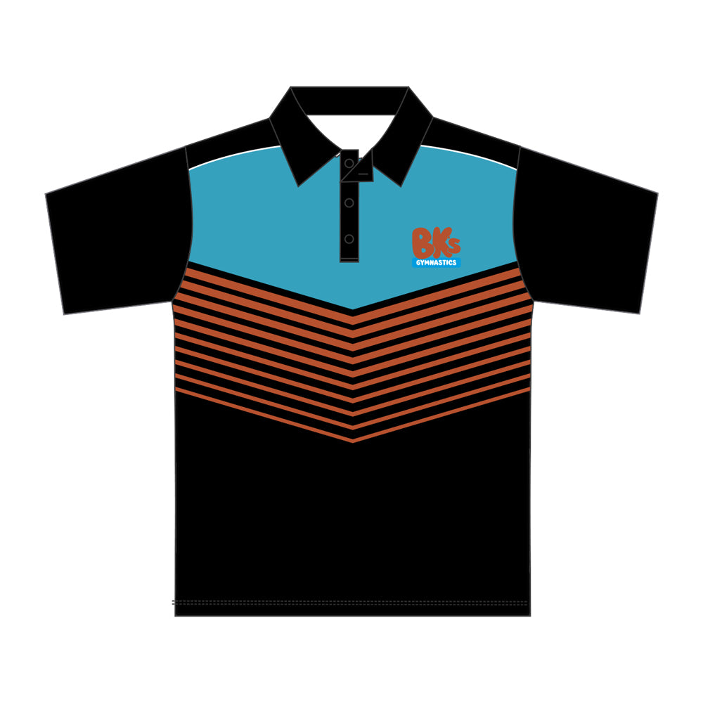 Belgravia Apparel | Sports AU-BK Gymnastics Comp | PRE-ORDER | Gymstar Polo-BK Kids Comp Range