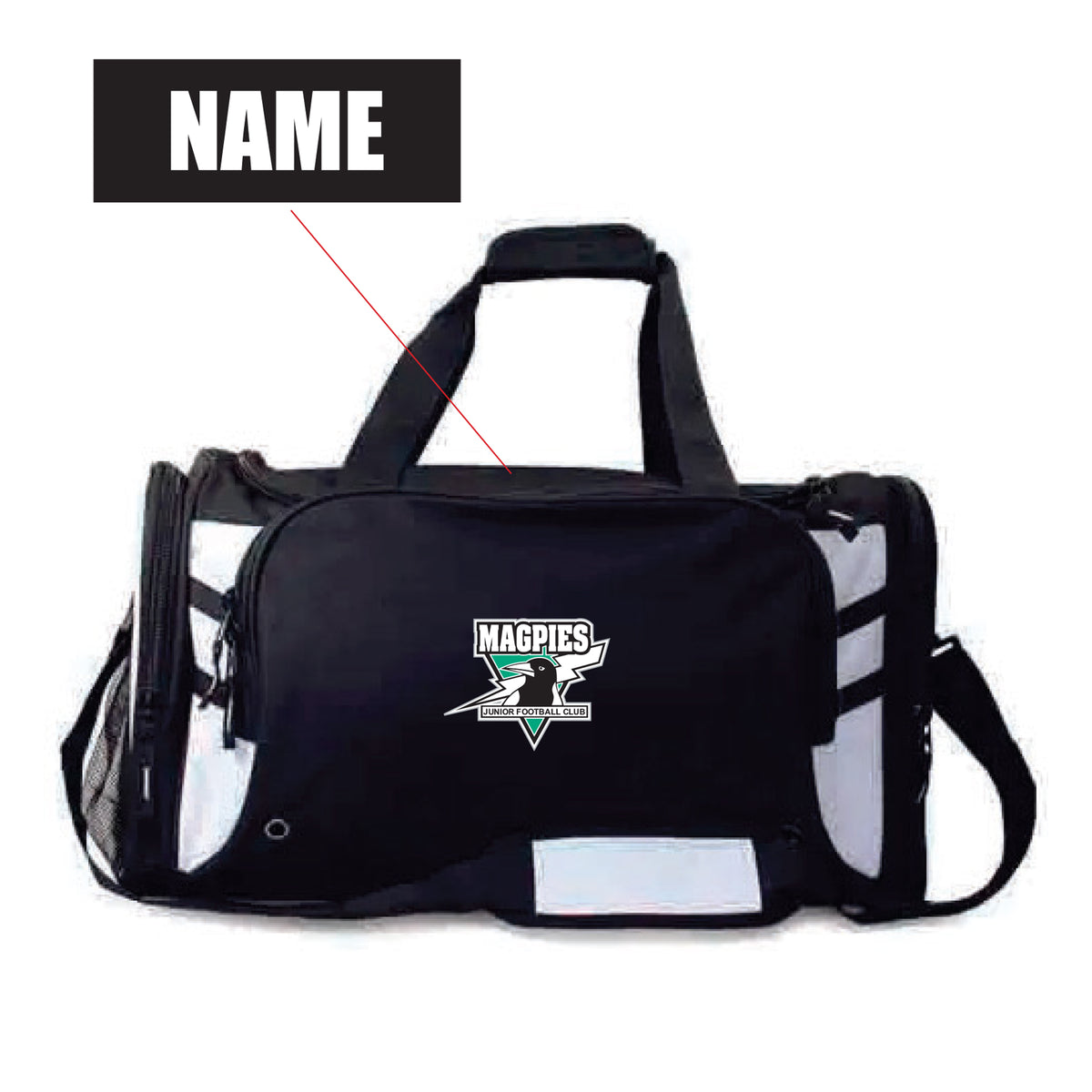 Belconnen Magpies FC Sports Bag Belgravia Apparel Sports AU