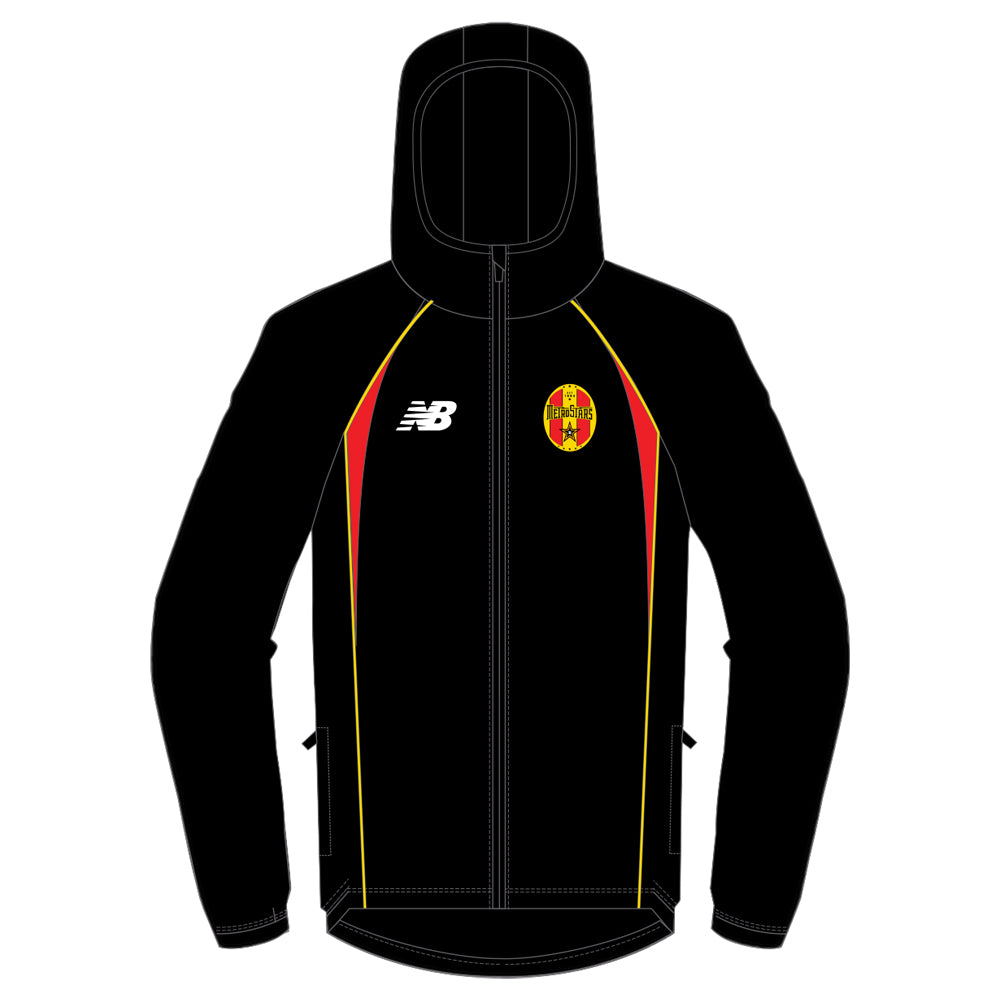 Belgravia Apparel | Sports AU-NE Metrostars SC | New Balance Spray Jacket-North Eastern Metrostars Soccer Club