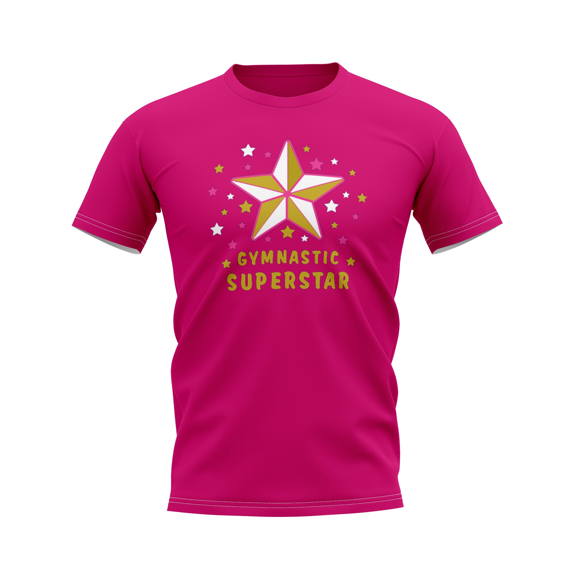 Belgravia Apparel | Sports AU-Body Torque | Star Tee - Hot Pink-Body Torque