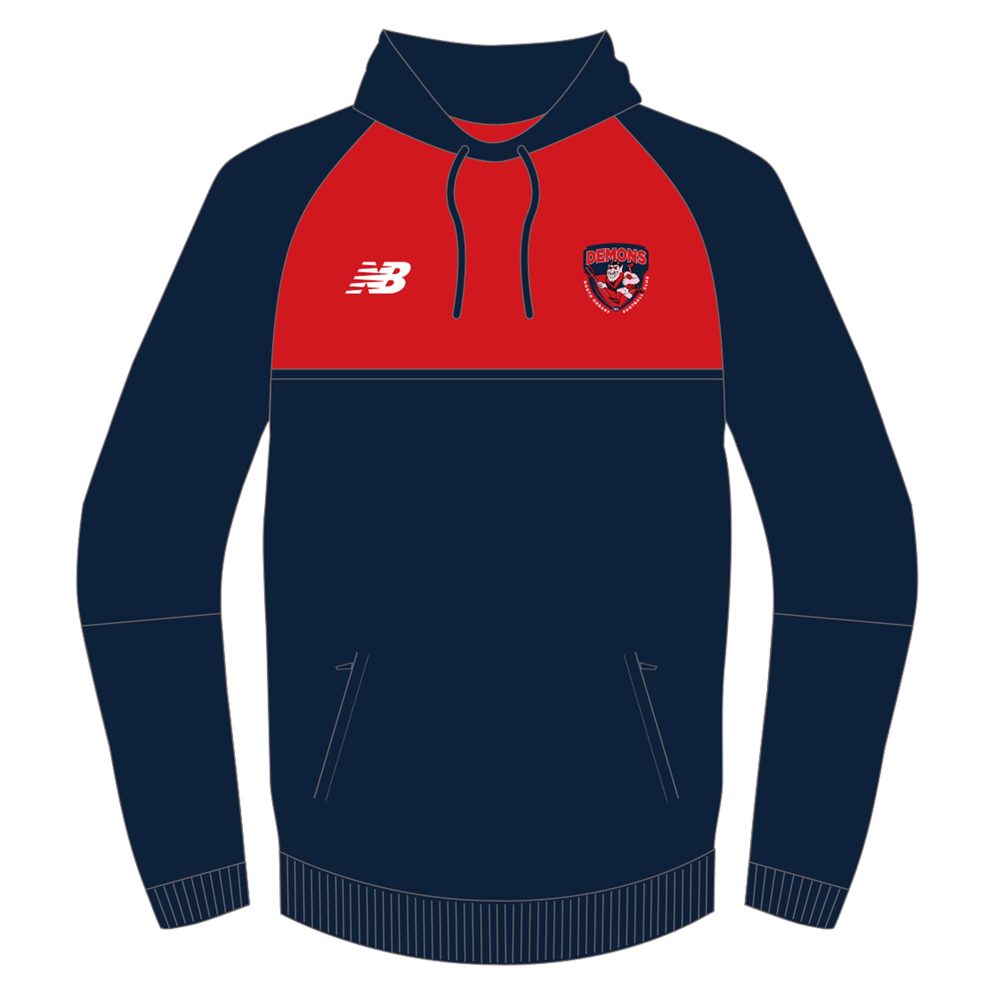 Belgravia Apparel | Sports AU-North Hobart FC | PRE-ORDER | NB Unisex - Hoodie-North Hobart Football Club