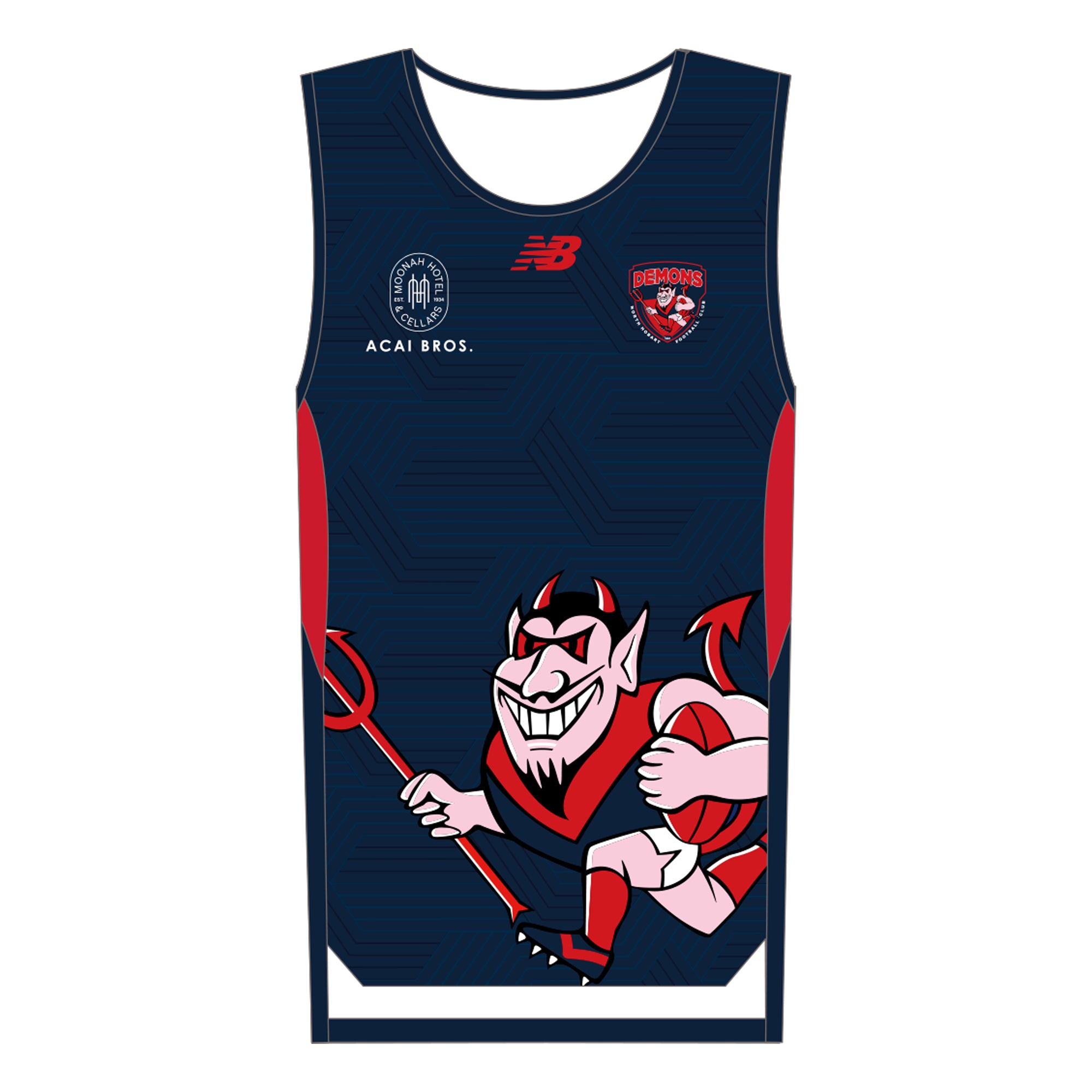 Belgravia Apparel | Sports AU-North Hobart FC | PRE-ORDER | NB Unisex - Training singlet-North Hobart Football Club