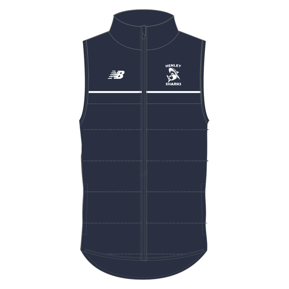 Belgravia Apparel | Sports AU-Henley Sharks FNC | New Balance Puffer Vest-Henley Football & Netball Club
