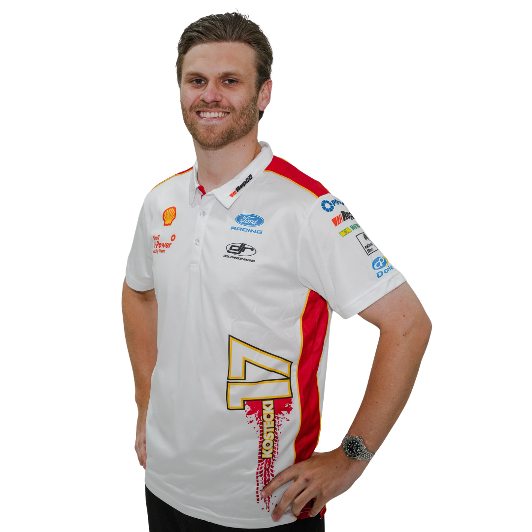 Shell V-Power Racing Team | Unisex WHITE TEAM POLO