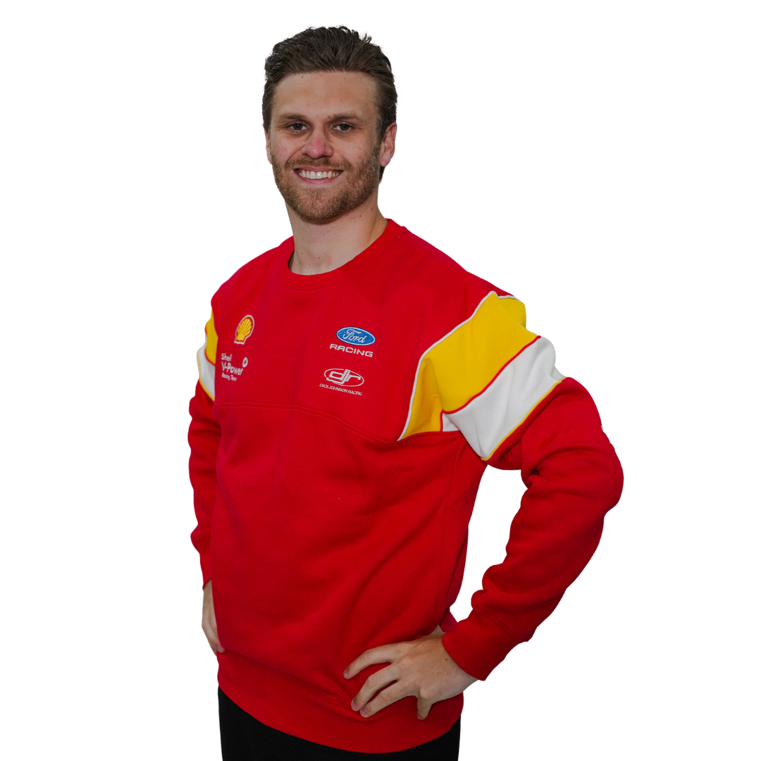 Shell V-Power Racing Team | Unisex RETRO CREWNECK JUMPER