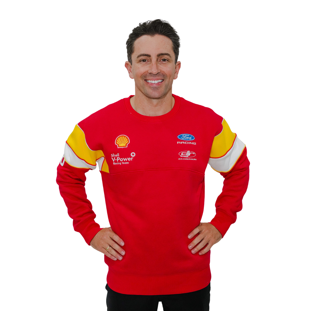 Shell V-Power Racing Team | Unisex RETRO CREWNECK JUMPER