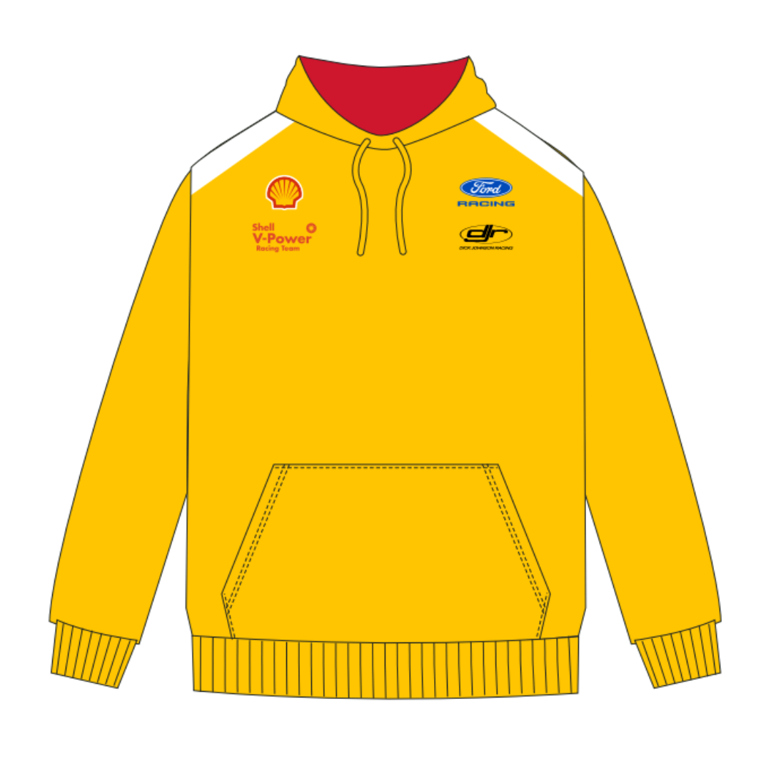 Shell V-Power Racing Team | Unisex Hoodie - Yellow