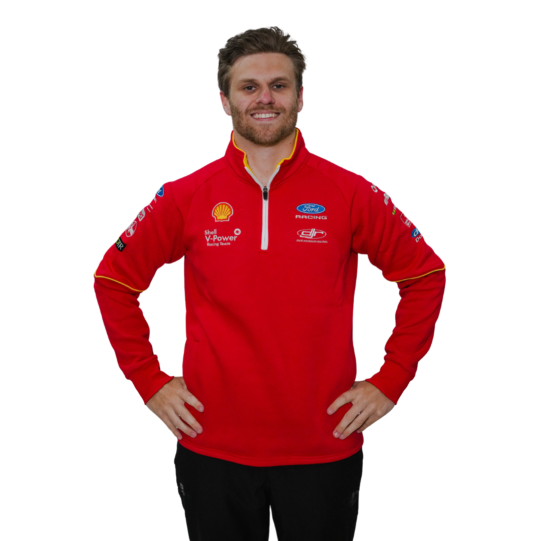 Shell V-Power Racing Team | Unisex ¼ ZIP FLEECE JUMPER