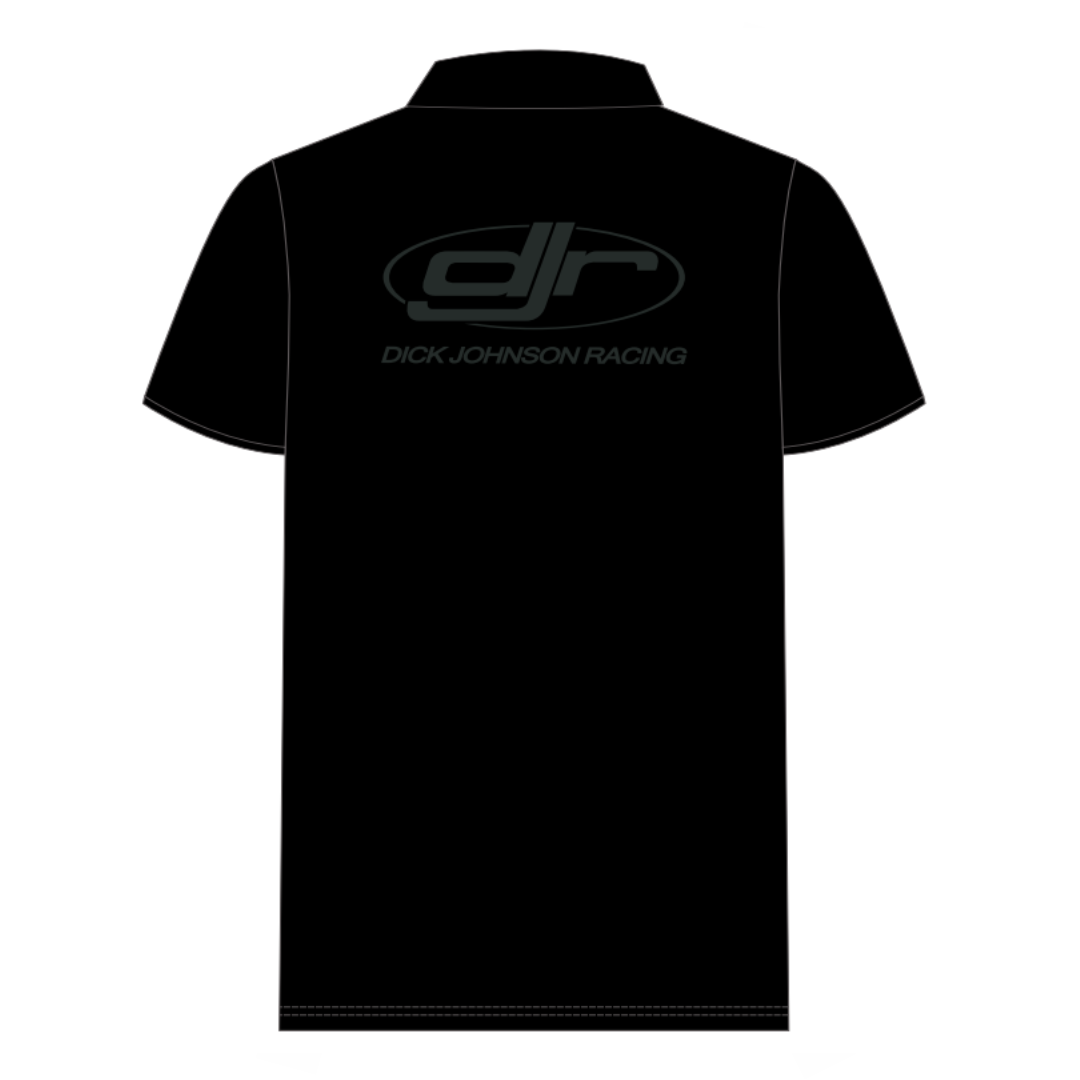 Dick Johnson Racing | Unisex Lifestyle Polo - Black