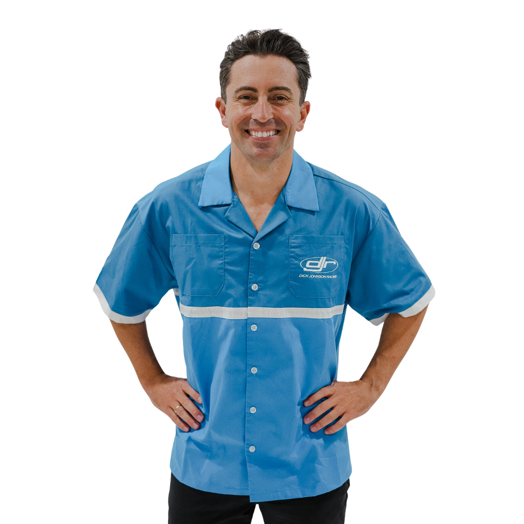 Dick Johnson Racing | Unisex Pit Shirt - Blue
