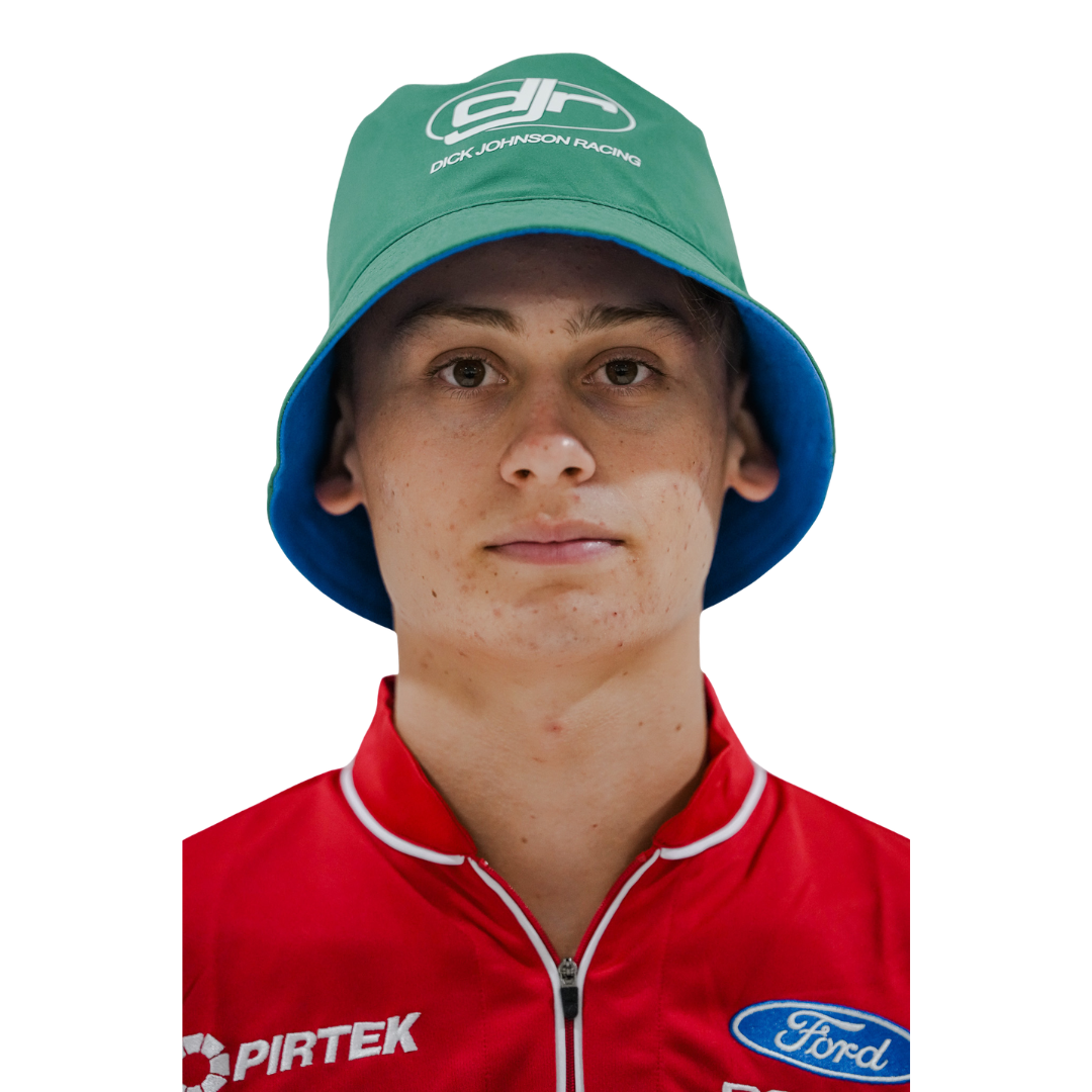 Dick Johnson Racing | Reversible Bucket Hat - Blue & Green