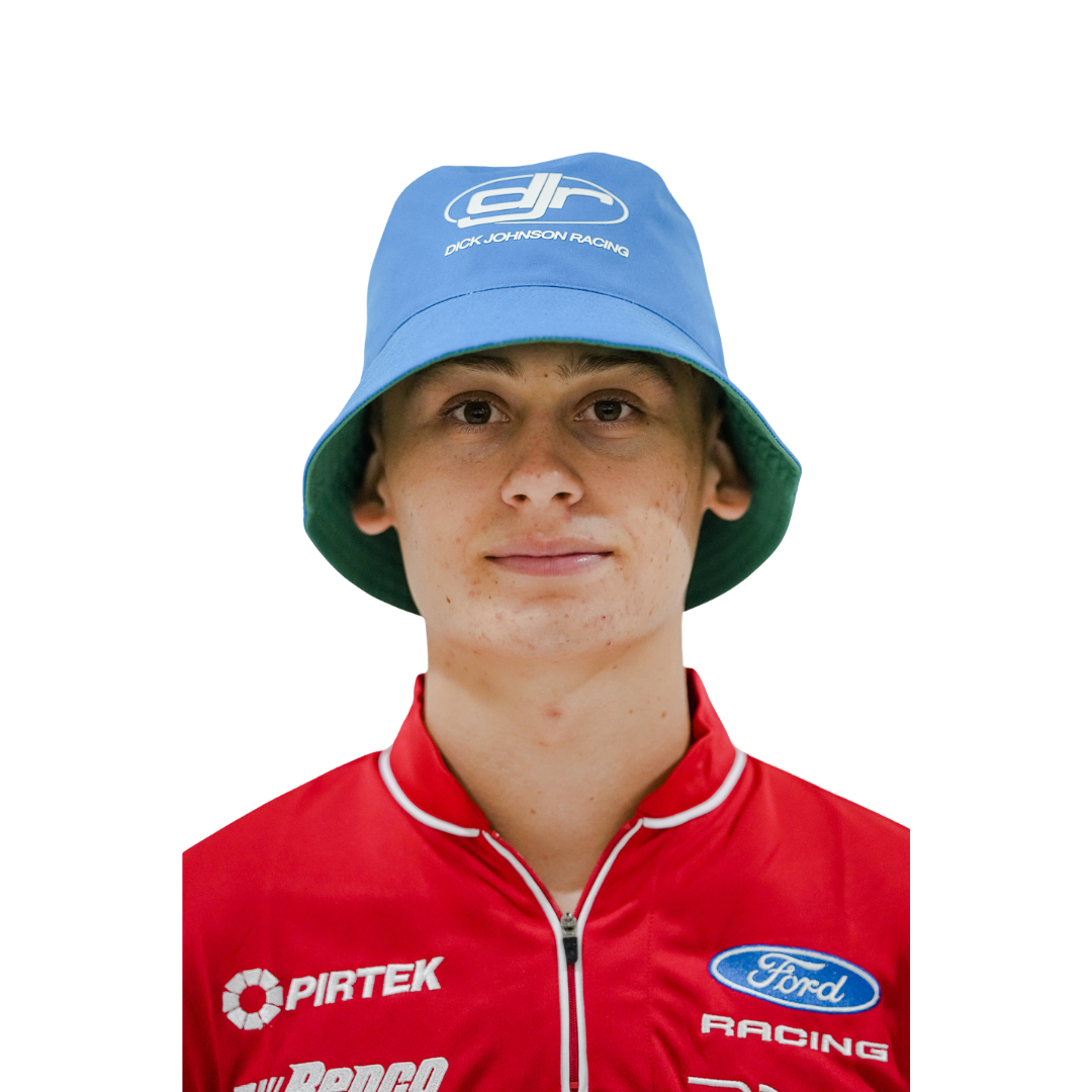Dick Johnson Racing | Reversible Bucket Hat - Blue & Green