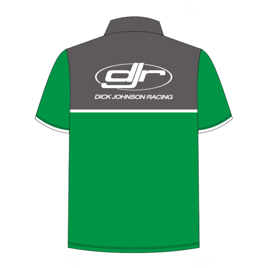 Dick Johnson Racing | Unisex Button Up Shirt - Green