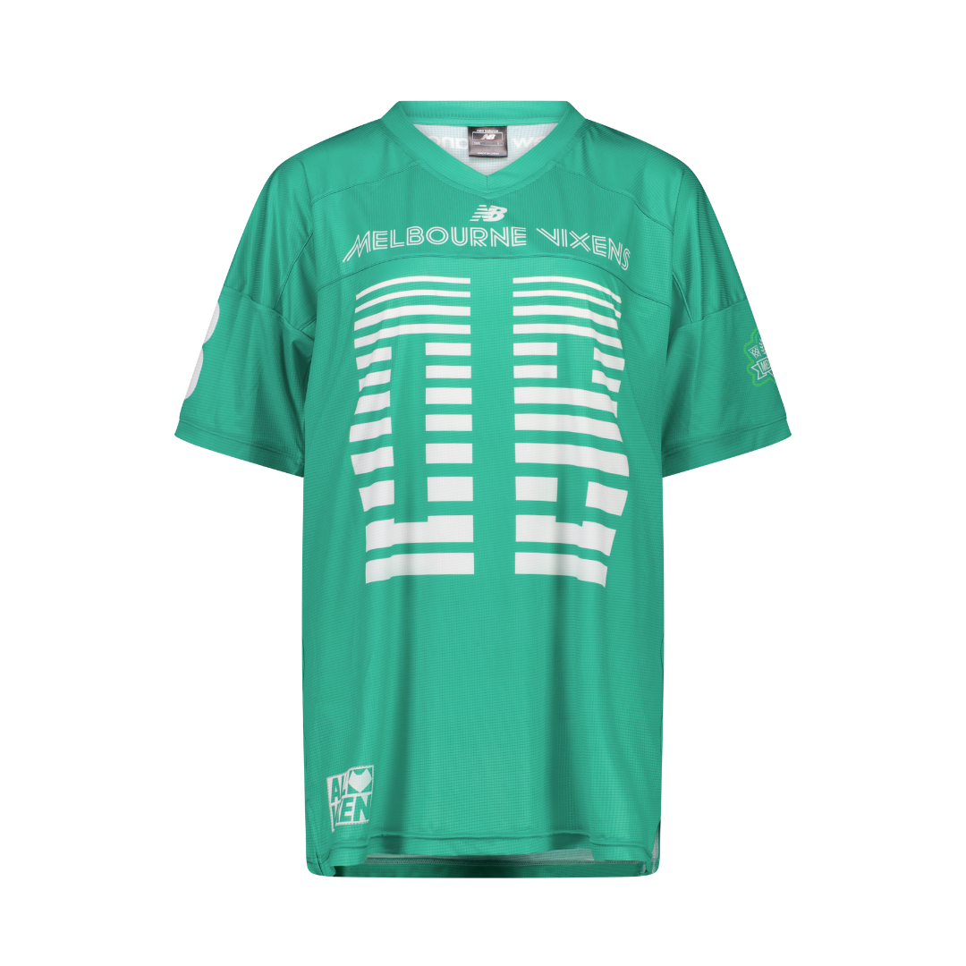 Melbourne Vixens | NB Netballer Jersey SS Green