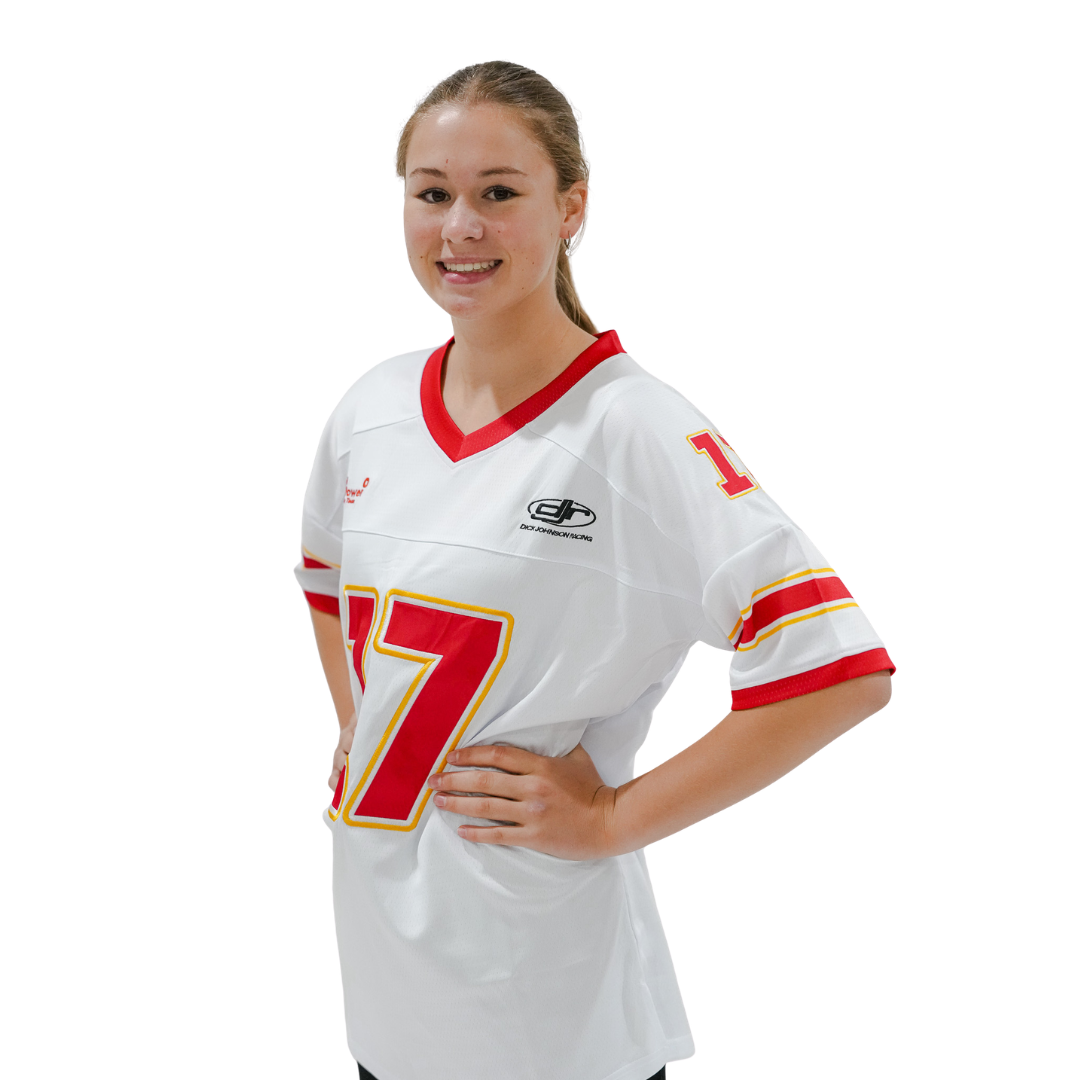 Shell V-Power Racing Team | Unisex Gridiron WHITE Jersey - Johnson
